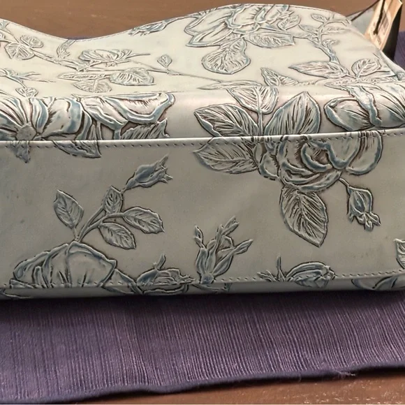 Cuoieria Fiorentina, Mimi Small Blue Hobo handbag. - Picture 12 of 15